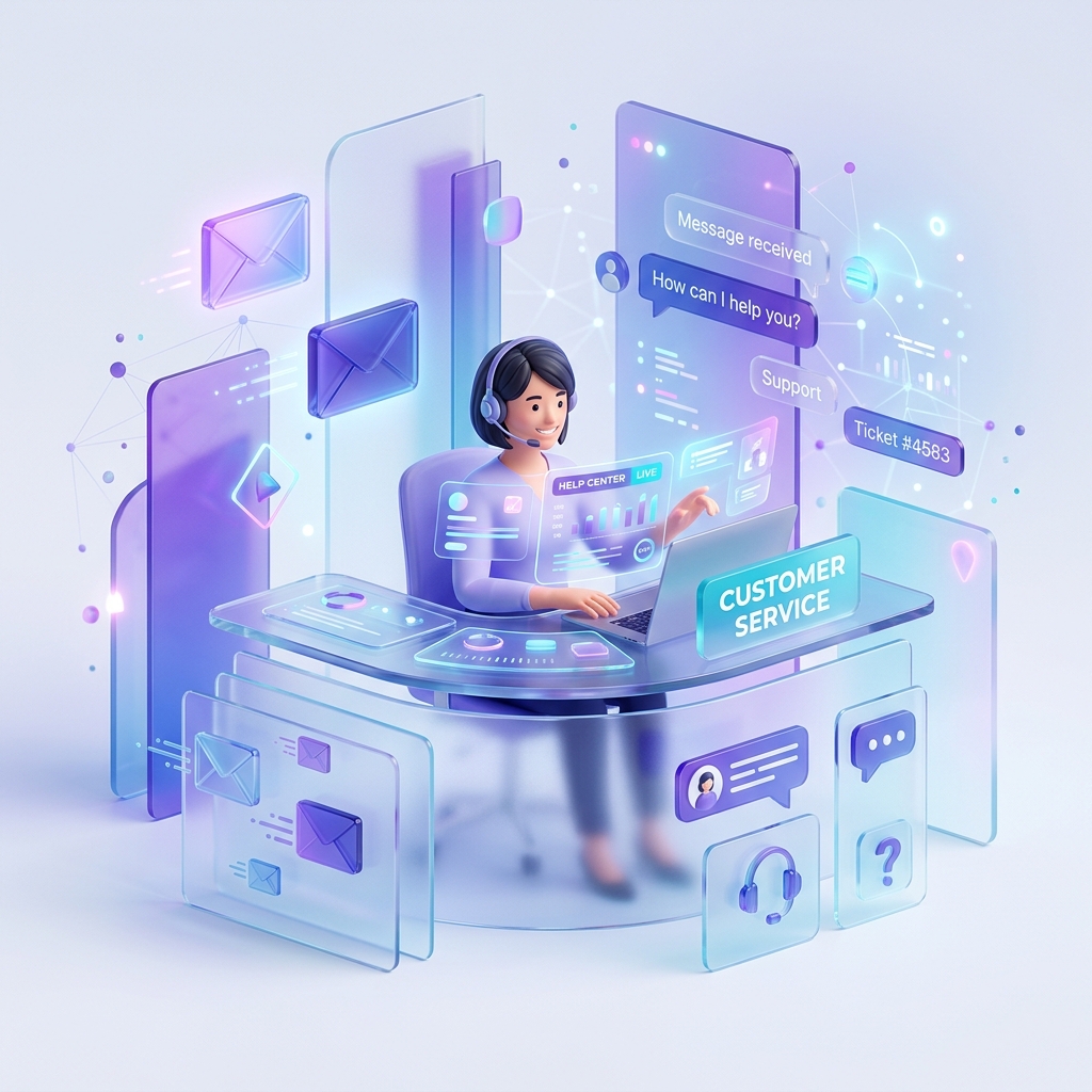 rawcv Help & Support Illustration